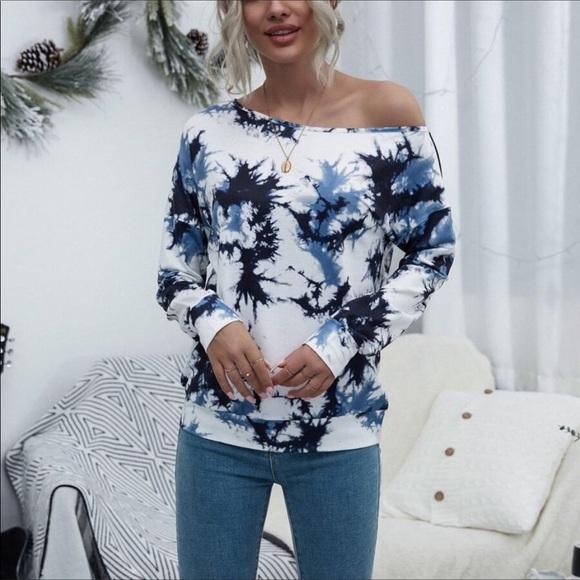 Tie Dye Top NWT- 1M - Picture 5 of 9